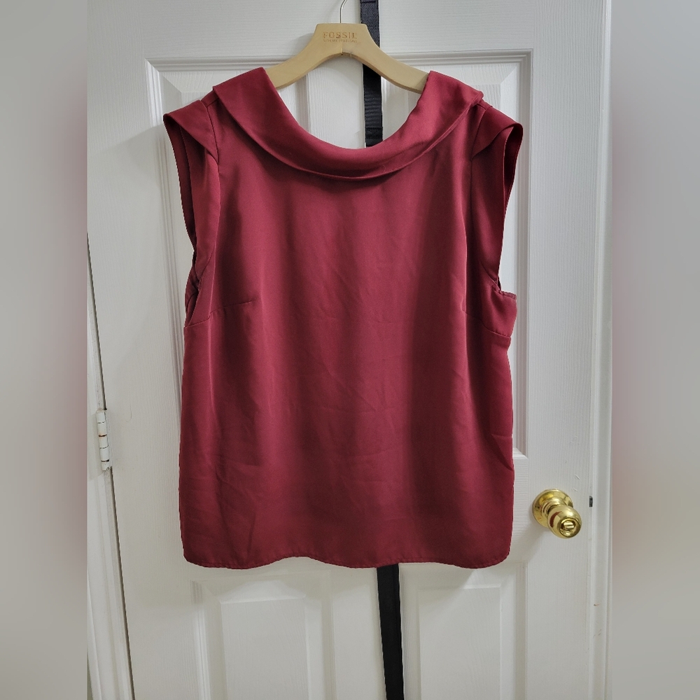 Size 20 Maroon Blouse